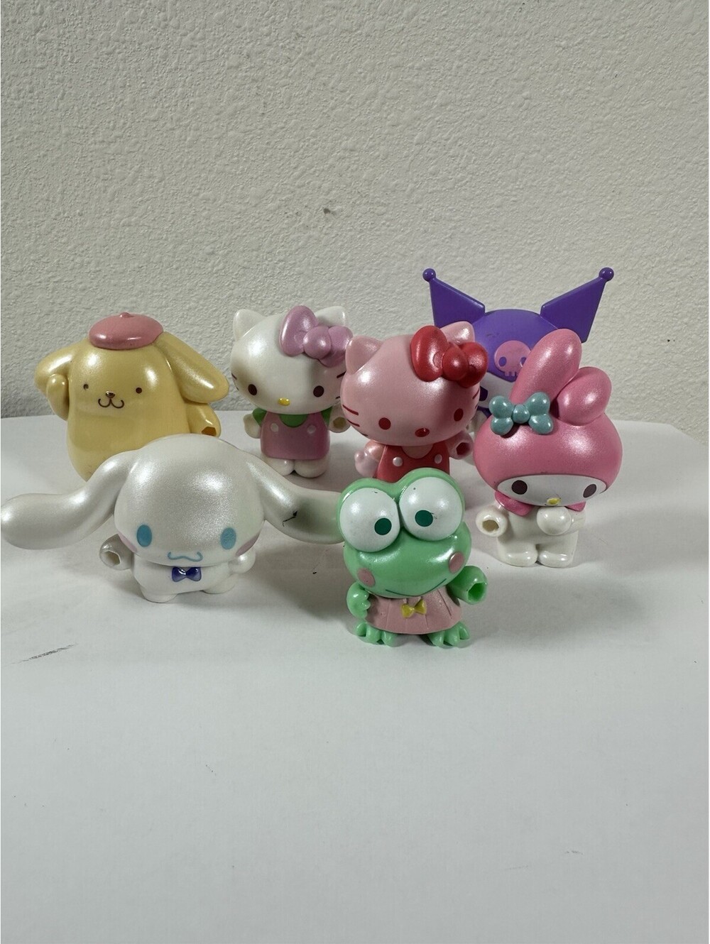 Sanrio Hello Kitty Pompompurin Kuromi Keroppi Jazwares 2024 Figure Lot Of 7